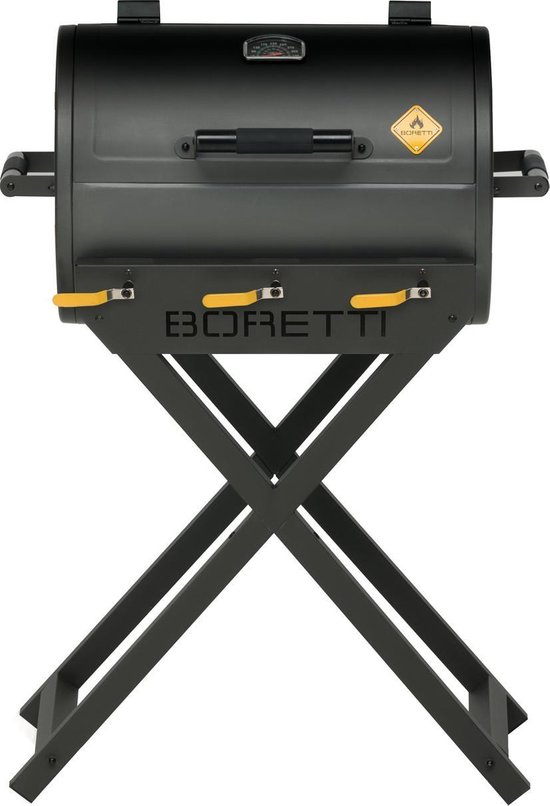 Boretti Addizio Gasbarbecue - 3 Branders - Grilloppervlak 41 x 59 cm - Antraciet van Boretti