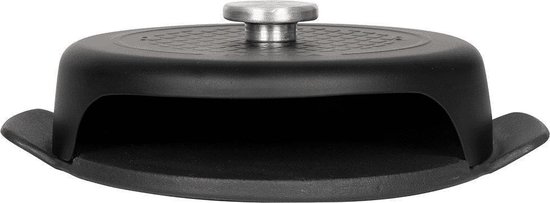 Boska Pizza Baker BBQ Mini - Zwart - 23 x 19 x 6cm - Rond - Gietijzer van Boska