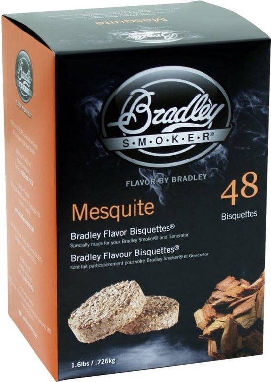 Bradley Briketten Mesquite 48 Stuks van Bradley