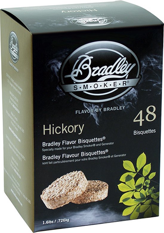 Bradley Smoker | Bisquettes Hickory | 48 Stuks van Bradley Smoker