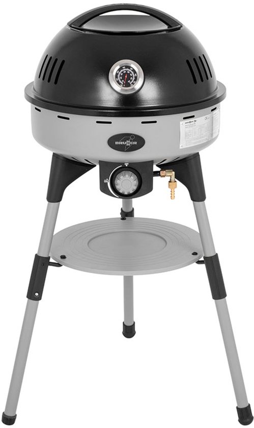 Brunner Gas Barbeque Devil BBQruiser HT - 30 mbar - Camping BBQ - Compact - Gemakkelijk te vervoeren van Brunner