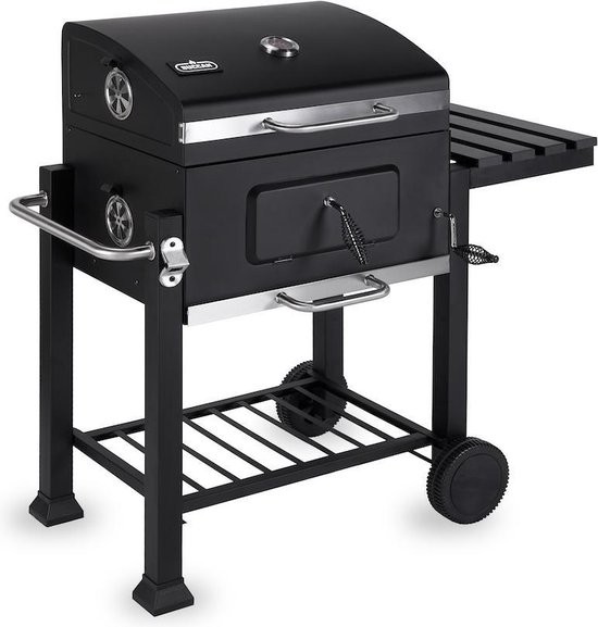 Buccan BBQ - Lockhart Solid Burner - Houtskool babecue - Zwart van Buccan