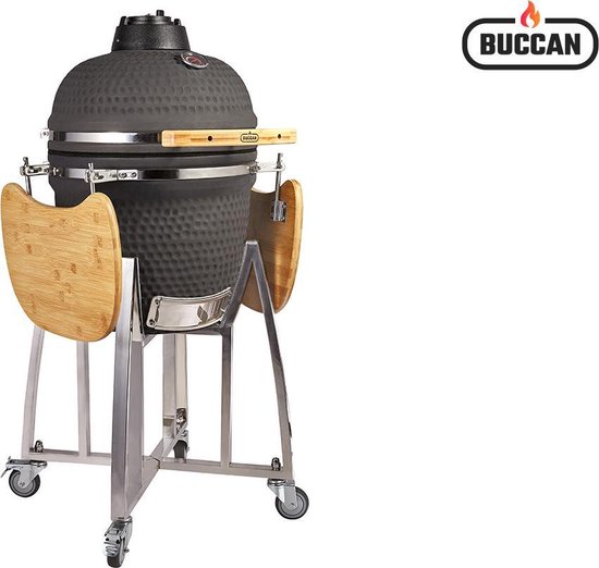 Buccan BBQ - Sunbury Smokey Egg - Large - Zwart van Merkloos