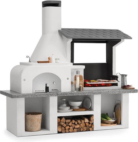 Buitenkeuken met pizzaoven Antille Palazzetti van Merkloos