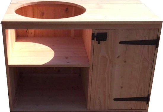 Buitenkeuken 'Spijker' voor Green Egg Large van Merkloos