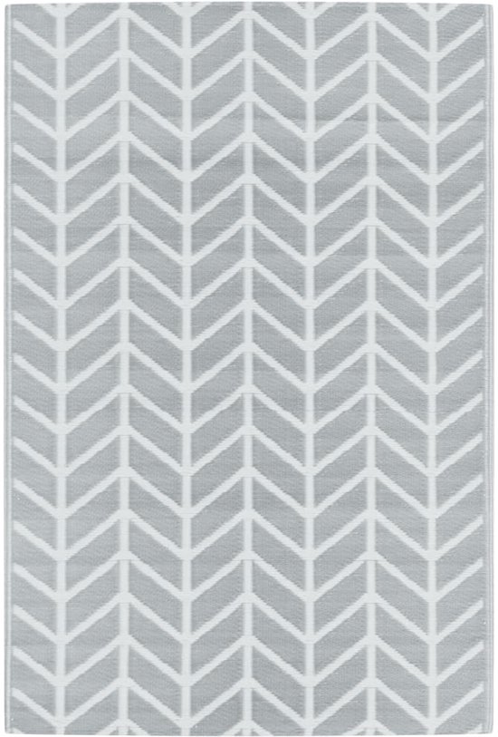 Buitenkleed | Buitentapijt ARAKIL 120x180 cm PP grijs van Merkloos
