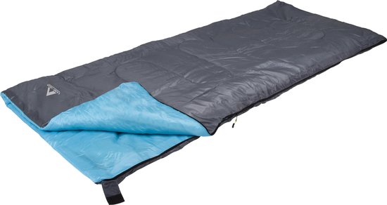 Camp-Gear Slaapzak - Travel Mini - 190x75 Cm - Grijs/blauw van Camp-Gear