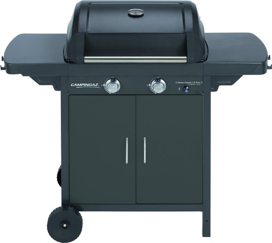 Campingaz 2 Series Classic LX Plus Gas barbecue - 2-Branders - opklapbare zijtafels - Zwart van Campingaz