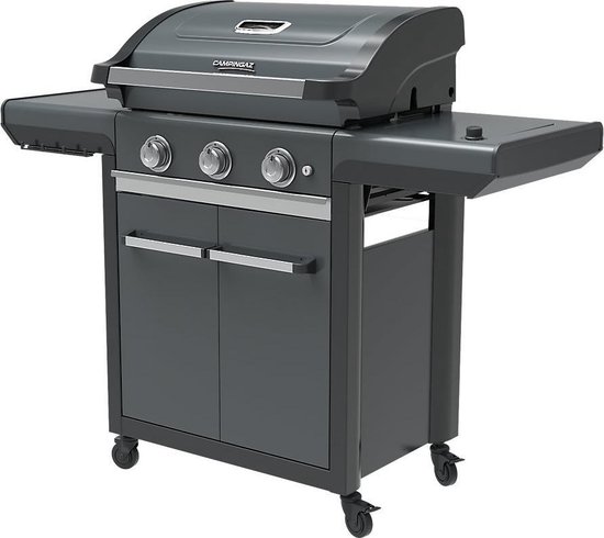 Campingaz 3 Series Premium S Gasbarbecue - buitenkeuken met 3 Branders - Antraciet van Merkloos