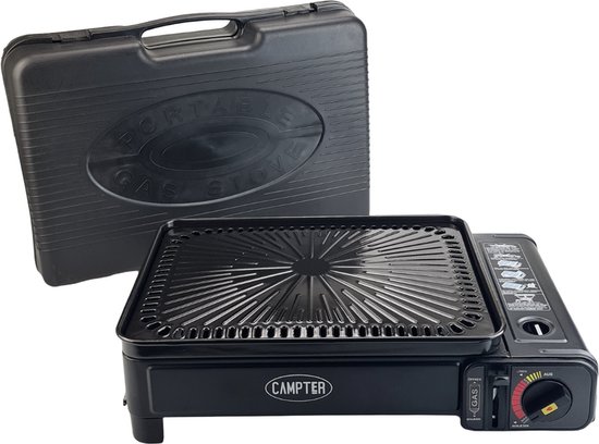 Campter Gasgrill | Campinggrill | Tischgrill | BBQ | van Merkloos