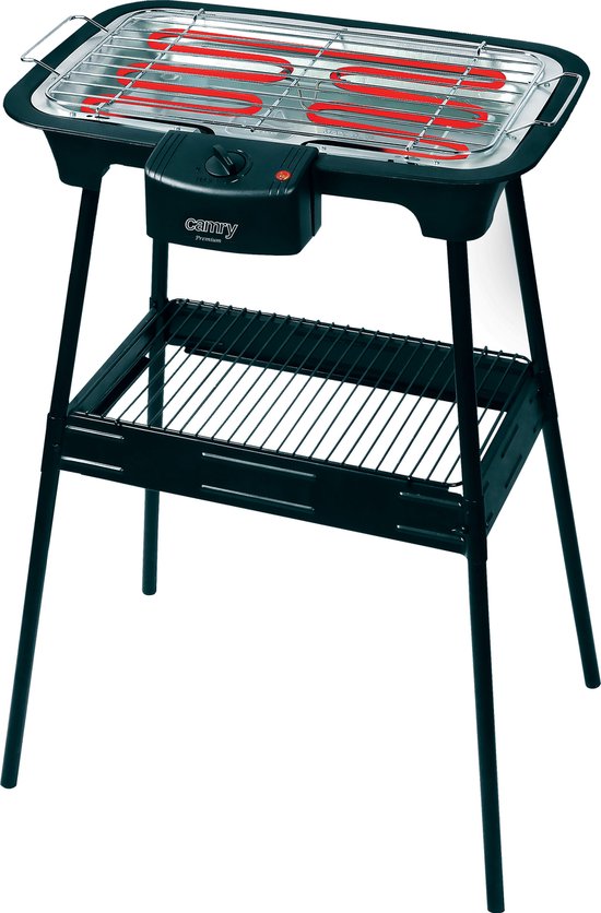 Carmy CR 6612 - Elektrische BBQ met afneembare grill van Carmy