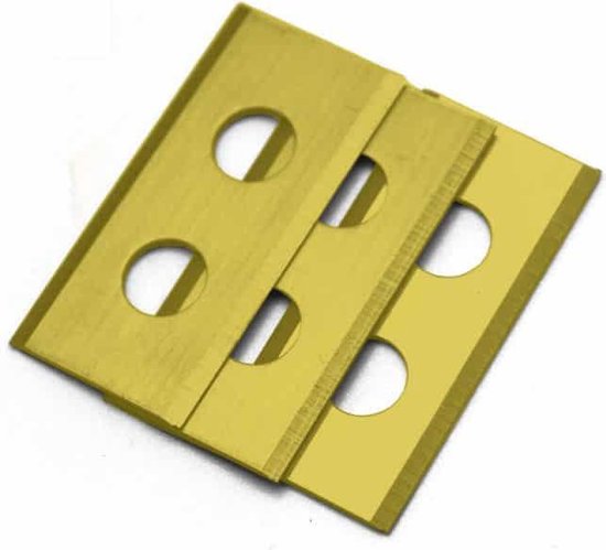 Central park cp500 robotmaaier mesjes titanium - 9 stuks van Central Park