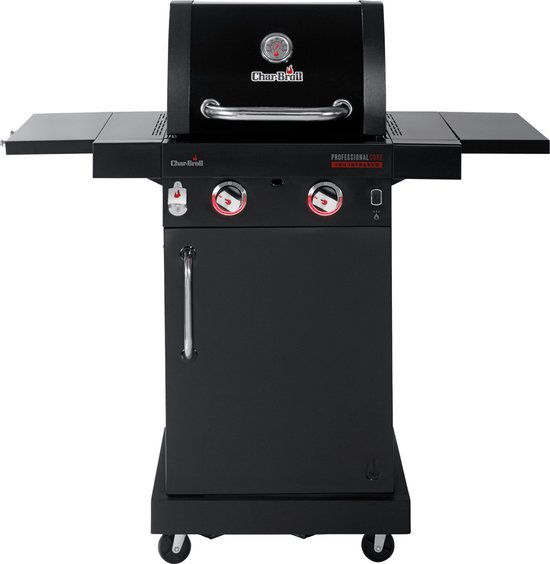 Char-Broil Professional CORE B 2 Grill Verrijdbaar Gas Zwart, Roestvrijstaal 6150 W