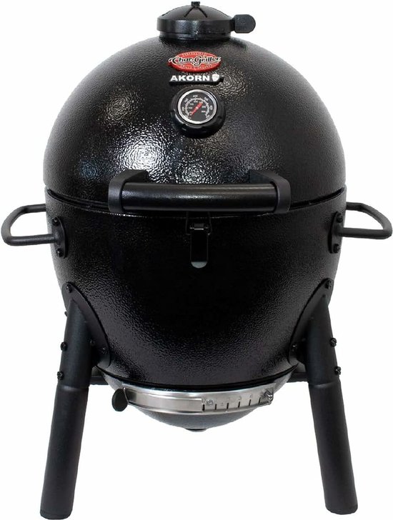 Char-Griller Akorn® Junior 14 Inch Kamado Houtskool BBQ Zwart van Char-Griller