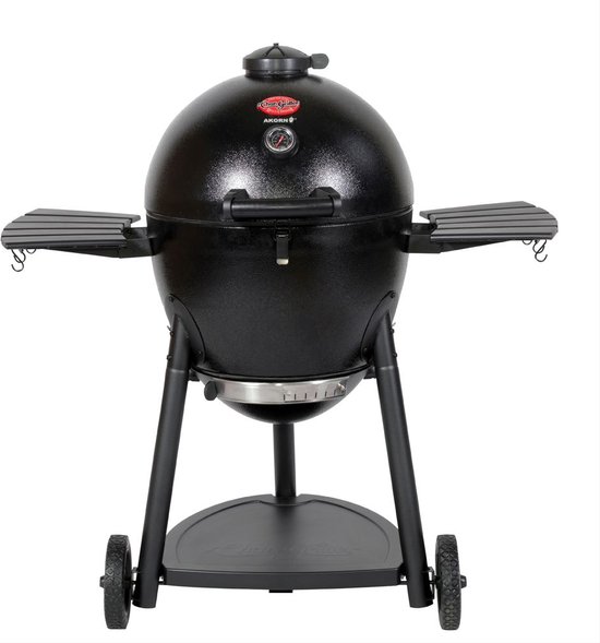 Char-Griller Akorn Kamado BBQ Ø50 cm – Houtskool Barbecue en Smoker – Lichtgewicht Stalen Kamado – voor 4-6 Personen