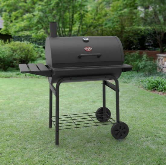 Char-Griller Pro Deluxe Grill Vat Houtskool (brandstof) Zwart van Merkloos