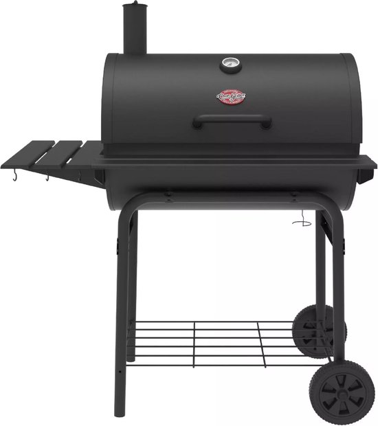 Char-Griller Pro Deluxe Grill Vat Houtskool - Zwart van Char-Griller