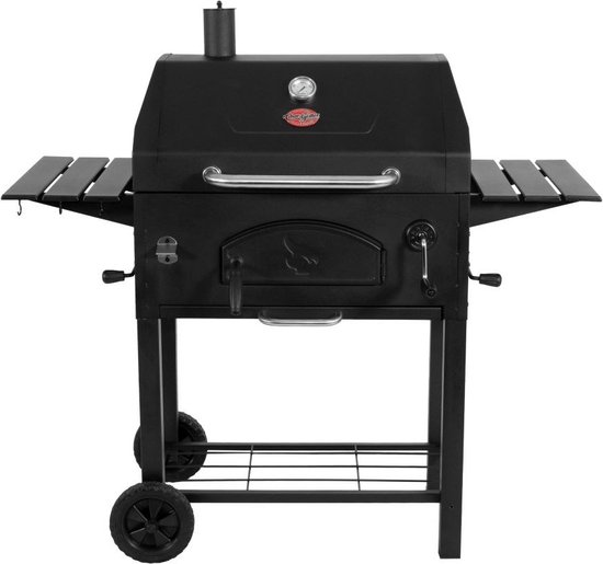Char-Griller® Traditional Houtskool BBQ met Deksel – Traditionele Barbecue – Regelbare Luchttoevoer – voor 4-6 Personen