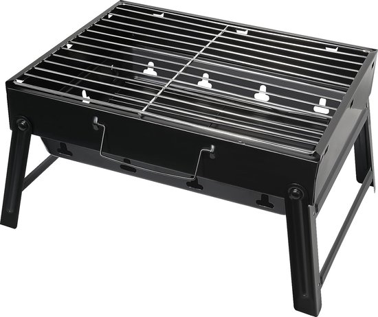 Charcoal Grill Picnic Grill Roestvrij Staal Kleine Grill Draagbare Camping Grill Afneembare BBQ Roosters voor Outdoor Garden Party enz. van Treepark.
