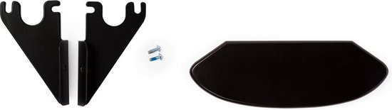 Childhome EVOLU VOETSTEUN + STEUN + HARDWARE - ZWART van Childhome