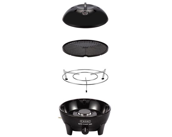 Citi Chef 40 Black 30mbar van Merkloos