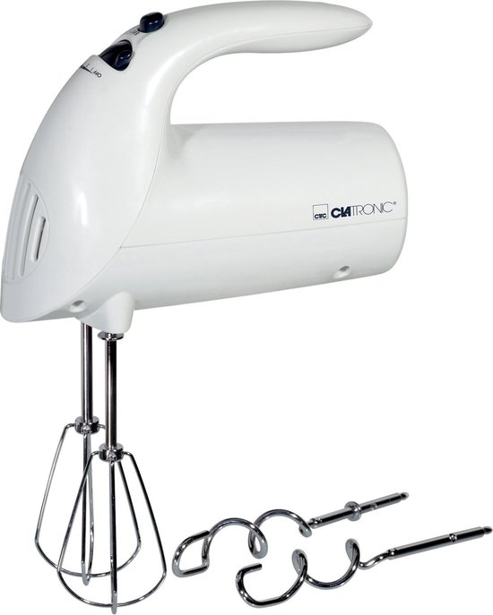Clatronic  HM 3014 - handmixer - 250 W - wit van Clatronic