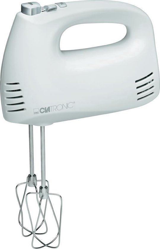 Clatronic HM 3524 Handmixer met staafmixer opzetstuk 300 W Wit van Clatronic