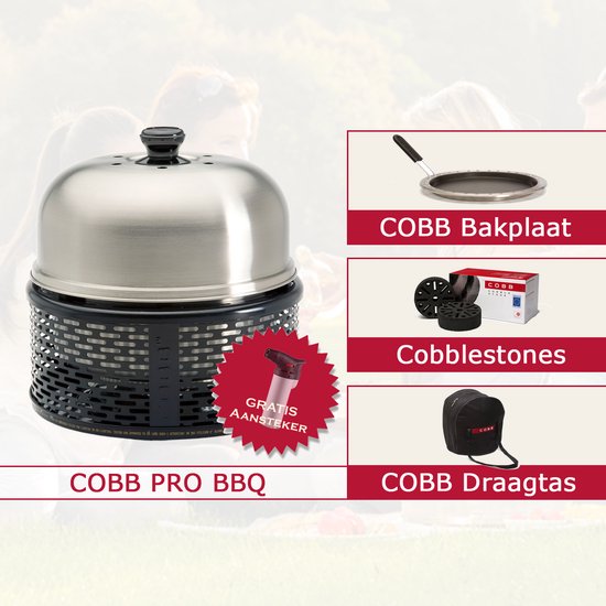 COBB Pro Voordeelpakket | Bakplaat + Cobblestones