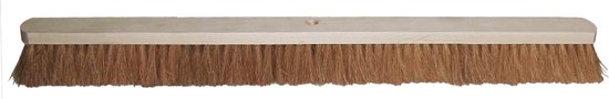 Cocosveger - Bezem kokosharen - 100 cm - Platte Brute Rug - PLI100 van Plieger