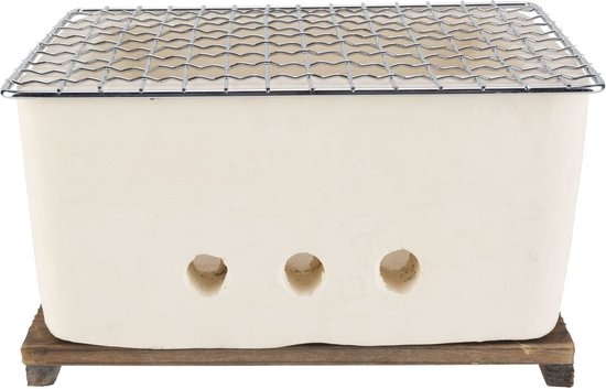 Cosy & Trendy Tafelbbq Aardewerk - 20 x 14 x 10 cm van Cosy & Trendy