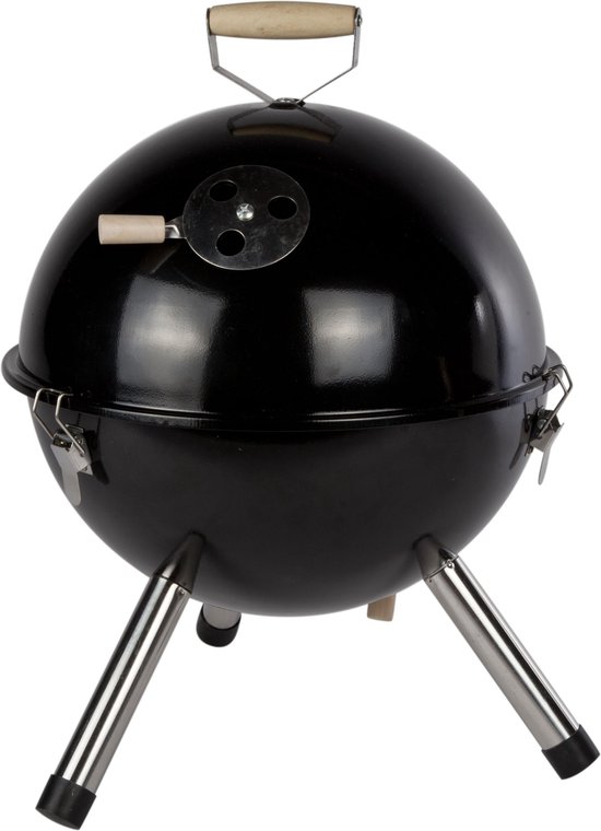 Cosy&Trendy BBQ tafelmodel Ø 30 cm - Zwart van Merkloos