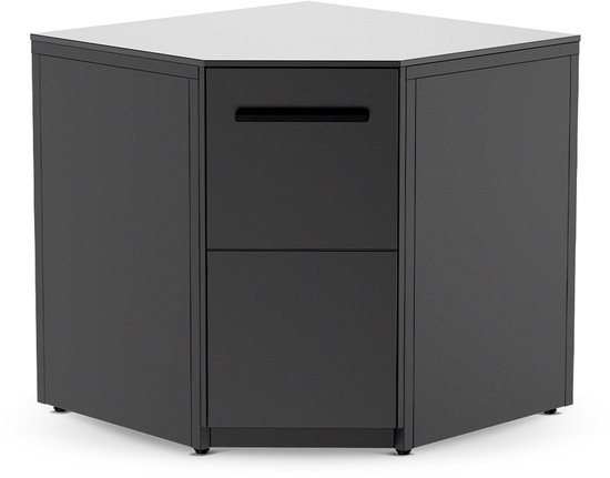 Cozze® Elements buitenkeuken - Hoekmodule voor praktische opslag en werkruimte van Cozze