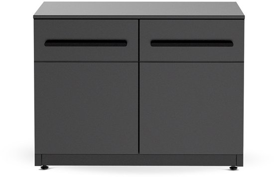 Cozze® Elements buitenkeuken 90 - laag module voor plancha of grill in de 900 serie, 78 x 90 x 60 cm