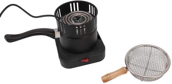 Dailygoods - Dailygoody - Elektrische Houtskoolbrander - Draagbare Starter - Duurzaam Ontwerp - Compact en Lichtgewicht - Voor Open Haarden en Grills - Ideaal voor