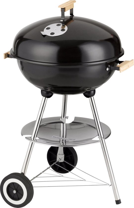 De ronde/kogel BBQ master houtskoolbarbecue van Merkloos