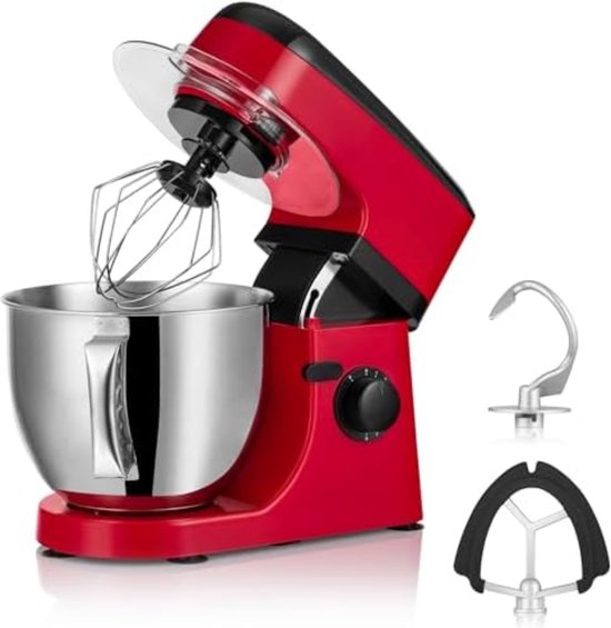 Deegmachine - Kneedmachine - Rood van Klarstein