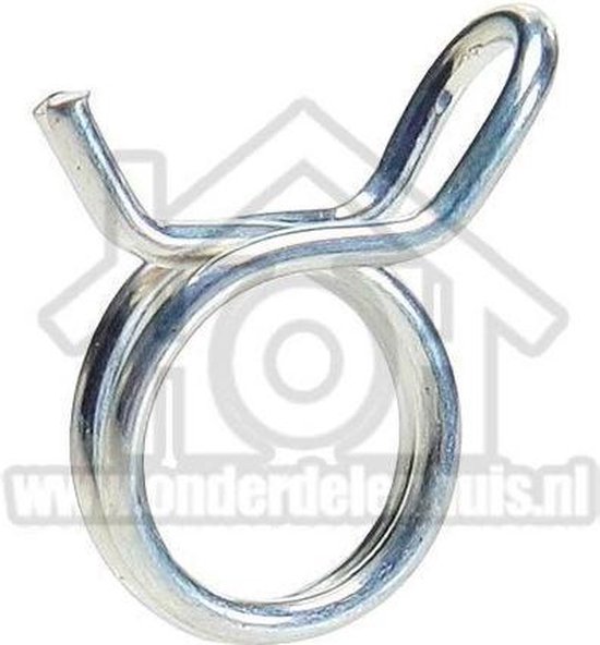 DeLonghi Slangklem Klein, 8mm. Siliconen slang Diverse modellen 9824800009 van De'Longhi