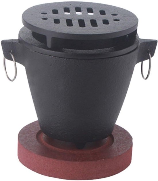 Draagbare Japanse Houtskoolbarbecue, Smokeless Hibachi Grill voor Kamperen van Merkloos