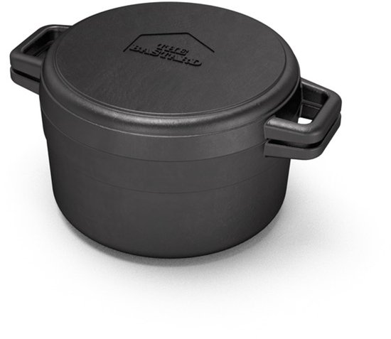 Dutch Oven & Griddle The Bastard Maat S Diameter 20 cm. van Merkloos