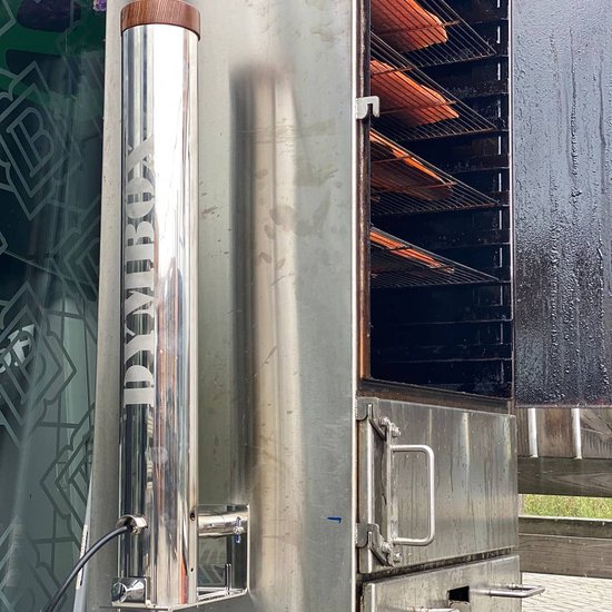 Dymbox 5,0L koud rookgenerator Basic Starters Kit (incl. 5KG rookhout snippers, luchtpomp) voor rookovens rookkasten en BBQ ( cold smoker ) koud rook generator CSG van Dymbox
