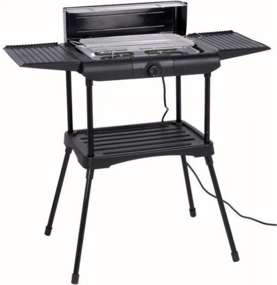 Elektrische barbecue - BBQ - Barbecue - Grill - Uitklapbare barbecue - Grillplaat - Oven - BBQ met wielen - PRO LINE - LIMITED EDITION van PRO LINE