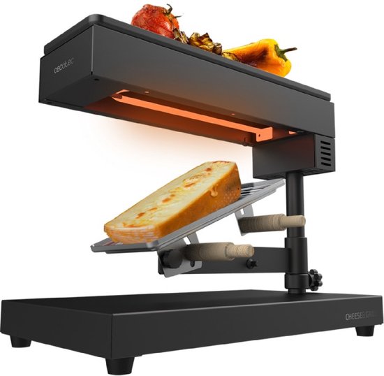 Elektrische Barbecue Cecotec - Cheese&Grill 6000 - 600W Zwart van Merkloos