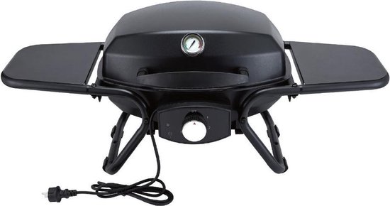 Elektrische BBQ 3,2 kW Landmann E-Pantera Draagbare BBQ Zwart van Merkloos