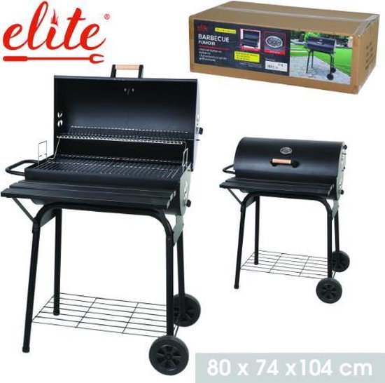 Elite - Complete Smoker Barbecue 80x74x104cm van ProGarden