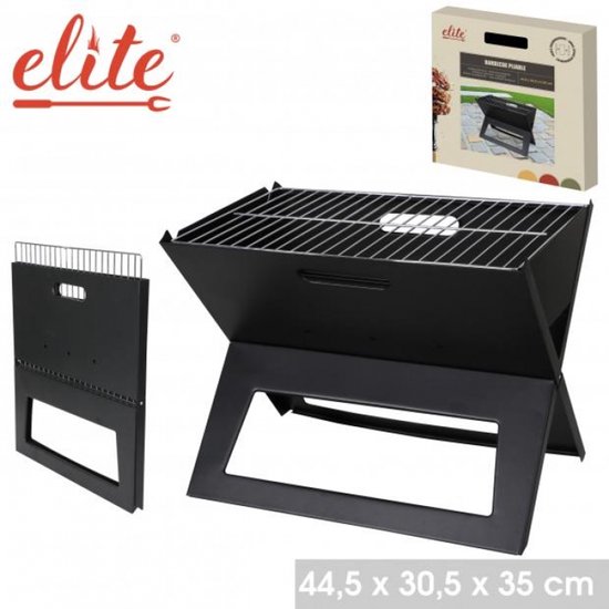 "ELITE" OPVOUWBARE BARBECUE 44,5X30,5XH35CM van Sunshine Garden