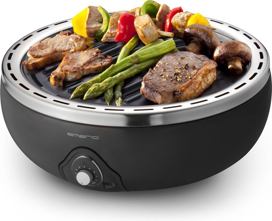 Emerio Cool Touch Houtskool Grill Barbecue van Emerio