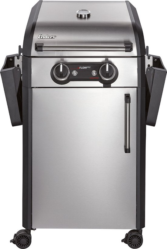 Enders eFlow Pro 2 Turbo Elektrische barbecue - bbq - 36,5 kg - Grilloppervlak 50 x 39 cm - Grillrooster Gietijzeren rooster van Enders