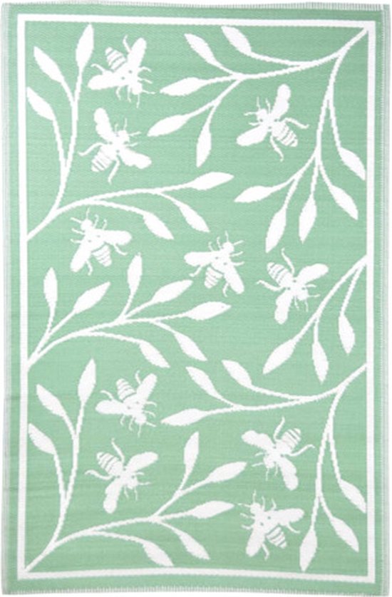 Esschert - Design - Buitenkleed - bijenprint - 182x122 - cm van Esschert Design