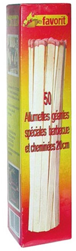 Favorit - Gigantische lucifer 20cm x50 - 1241 van Merkloos