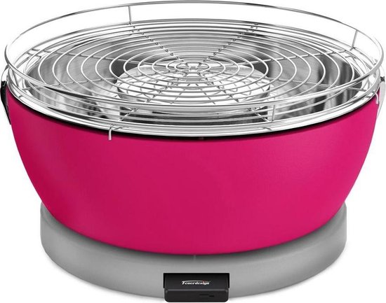 Feuerdesign Vesuvio Tafelbarbecue - Fuchsia van Feuerdesign